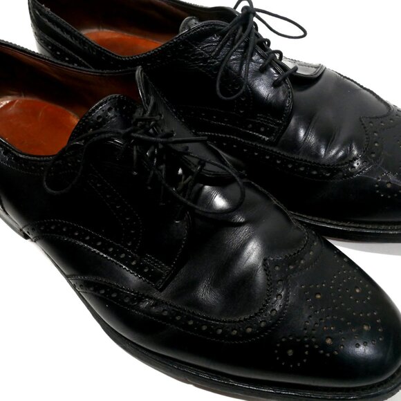 Allen Edmonds Concord Wingtip Oxford Dress Shoes Black Men Size 12 C Made In USA main image 11